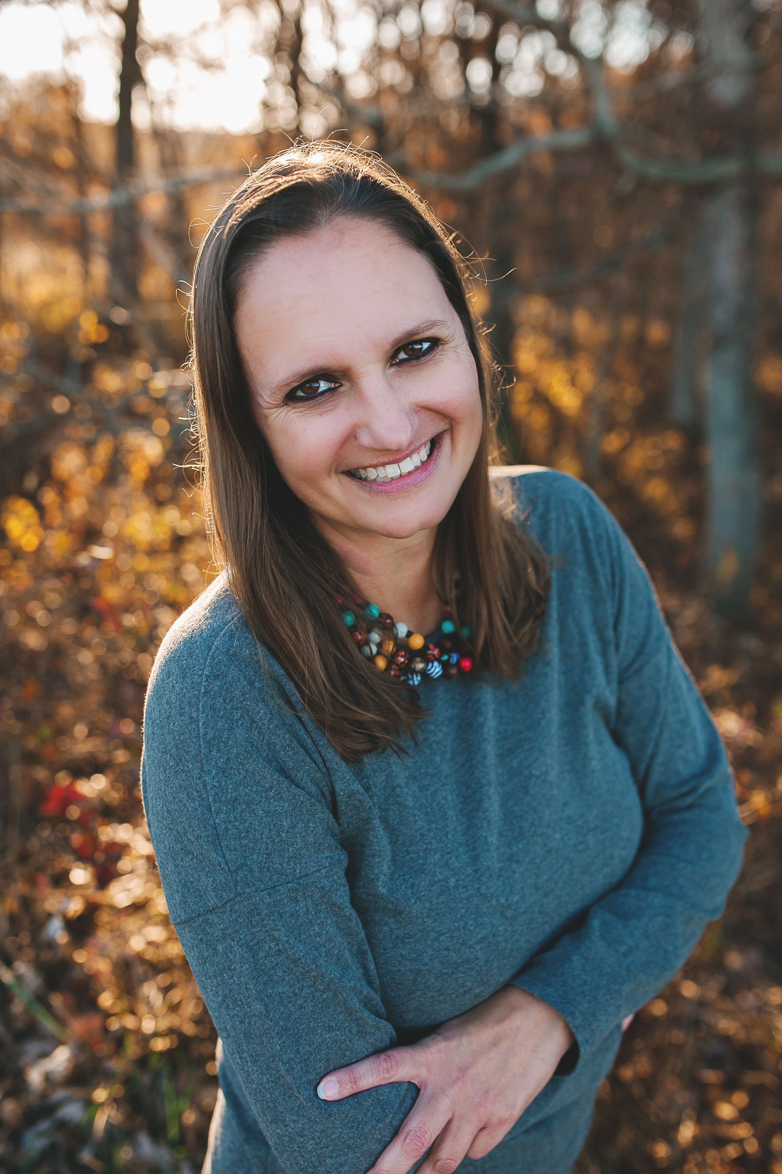 Kathy Guthrie in an outdoor environment.